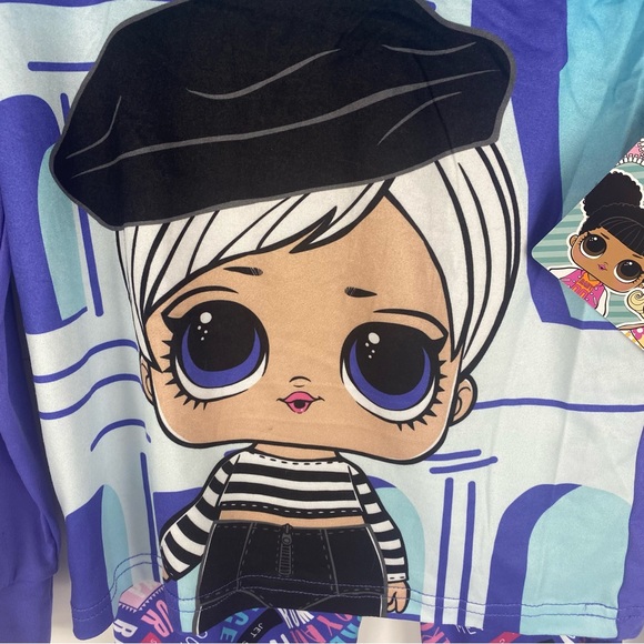 NWT LOL Surprise! 2 Piece Pajama Set - Size 10 - Picture 5 of 11